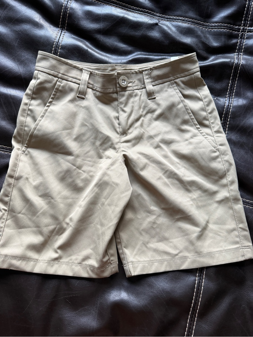 Boy’s Under Armour Khaki Golf Shorts